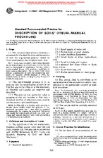 WITHDRAWN ASTM D2488-69(1975) 1.1.1900 preview