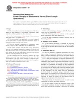 WITHDRAWN ASTM D2591-07 1.1.2007 preview