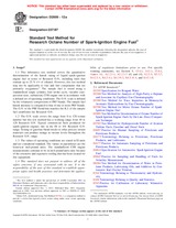 WITHDRAWN ASTM D2699-12a 1.12.2012 preview