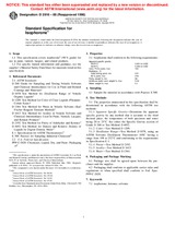 WITHDRAWN ASTM D2916-88(1996) 1.1.2001 preview