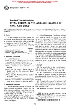 WITHDRAWN ASTM D3177-75 1.1.1900 preview