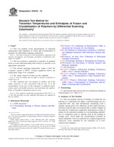 WITHDRAWN ASTM D3418-15 1.5.2015 preview