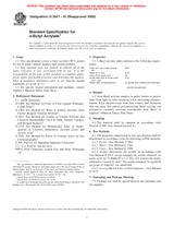 WITHDRAWN ASTM D3547-91(2000) 1.1.2000 preview