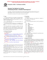 WITHDRAWN ASTM D3623-78a(2004) 1.6.2004 preview