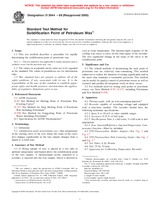 WITHDRAWN ASTM D3944-88(2000) 1.1.2000 preview