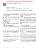 WITHDRAWN ASTM D3970-80(1999) 10.5.1999 preview