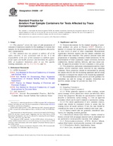 WITHDRAWN ASTM D4306-07 1.7.2007 preview