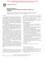 Preview ASTM D5201-03 10.1.2003