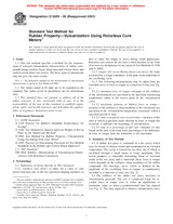 Preview ASTM D5289-95(2001) 10.9.2001
