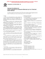 Preview ASTM D5379/D5379M-98 10.12.1998