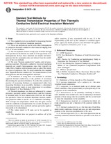 Preview ASTM D5470-95 10.9.2001
