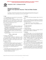 WITHDRAWN ASTM D5667-95(2000) 1.1.2000 preview