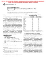 Preview ASTM D5673-96 10.1.2002