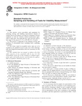 Preview ASTM D5842-95(2000) 10.4.2000