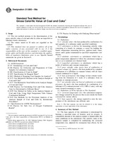 Preview ASTM D5865-99a 10.10.2001