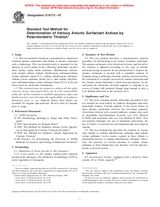 Preview ASTM D6173-97 10.9.1997
