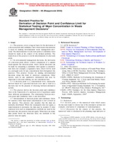 Preview ASTM D6250-98(2003) 10.4.1998