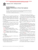 Preview ASTM D6337-98(2003)e1 10.7.2003
