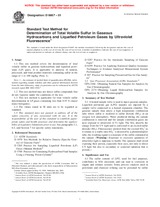 Preview ASTM D6667-01 10.5.2001
