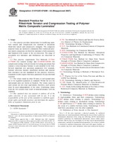 Preview ASTM D6742/D6742M-02(2007) 1.5.2007