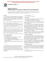 Preview ASTM D6988-07 1.3.2007