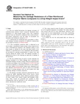 WITHDRAWN ASTM D7136/D7136M-15 15.3.2015 preview