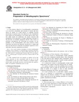 WITHDRAWN ASTM E3-01(2007) 1.7.2007 preview