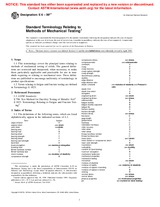 WITHDRAWN ASTM E6-99e1 10.7.1999 preview