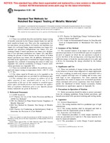 WITHDRAWN ASTM E23-00 10.5.2002 preview