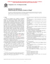 WITHDRAWN ASTM E45-97(2002) 10.4.1997 preview