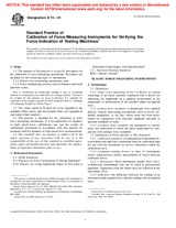 Preview ASTM E74-01 5.4.2002