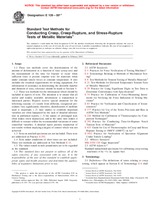 WITHDRAWN ASTM E139-00e1 10.5.2000 preview