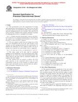 WITHDRAWN ASTM E161-00(2004) 1.10.2004 preview