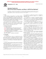 WITHDRAWN ASTM E177-06a 1.11.2006 preview