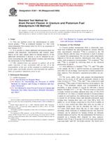 WITHDRAWN ASTM E321-96(2005) 1.1.2005 preview