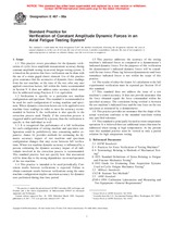 WITHDRAWN ASTM E467-98a 10.12.1998 preview