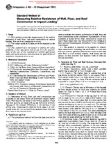 WITHDRAWN ASTM E695-79(1991) 1.1.1900 preview