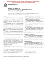 Preview ASTM E831-03 10.9.2003