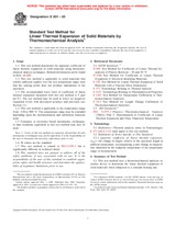 Preview ASTM E831-05 1.5.2005