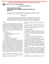WITHDRAWN ASTM E898-88(1993) 1.1.2000 preview