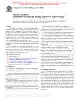 WITHDRAWN ASTM E1508-98(2008) 1.6.2008 preview