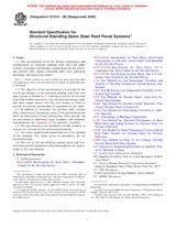 WITHDRAWN ASTM E1514-98(2003) 1.10.2003 preview