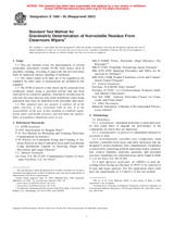 WITHDRAWN ASTM E1560-95(2001) 10.9.1995 preview