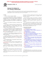 WITHDRAWN ASTM E1590-12 1.4.2012 preview