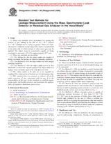 WITHDRAWN ASTM E1603-99(2006) 1.2.2006 preview