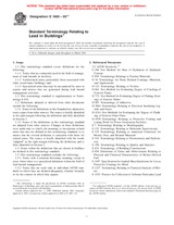 WITHDRAWN ASTM E1605-03e1 1.12.2003 preview