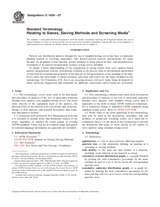 WITHDRAWN ASTM E1638-07 1.6.2007 preview