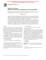 WITHDRAWN ASTM E1638-07a 1.10.2007 preview