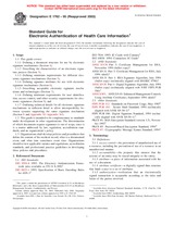 WITHDRAWN ASTM E1762-95(2003) 10.5.2003 preview