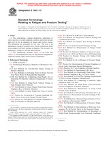 WITHDRAWN ASTM E1823-07 1.7.2007 preview